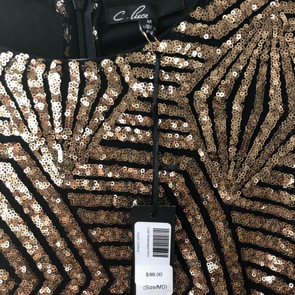 NWT SEQUIN DRESS - Picture 2 of 5